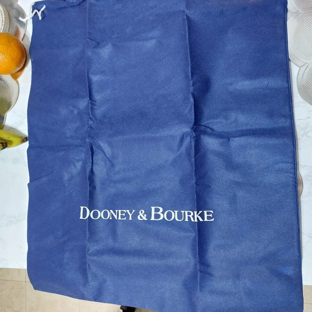 Dooney & Bourke Navy Blue Logo Pouch
